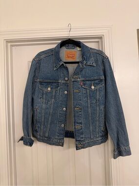 Levi’s Women's Classic Blue Denim Jean Jacket